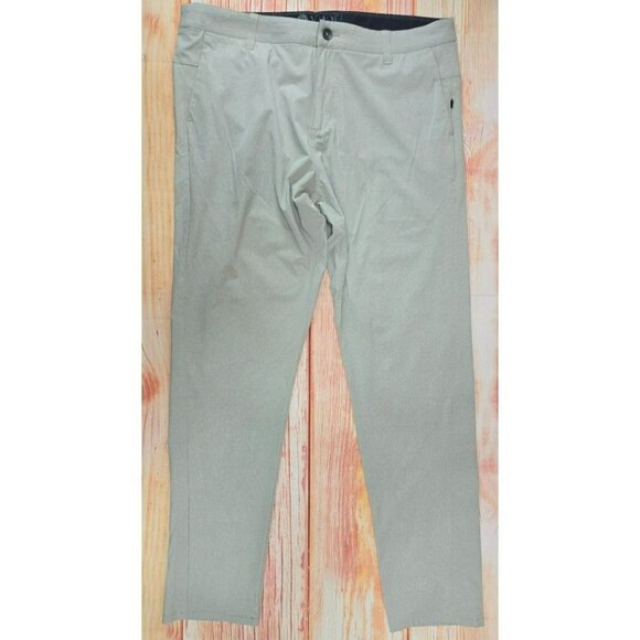 Vuori Mens Slim Fit Stretch Performance Pants 38x33 - Picture 1 of 9